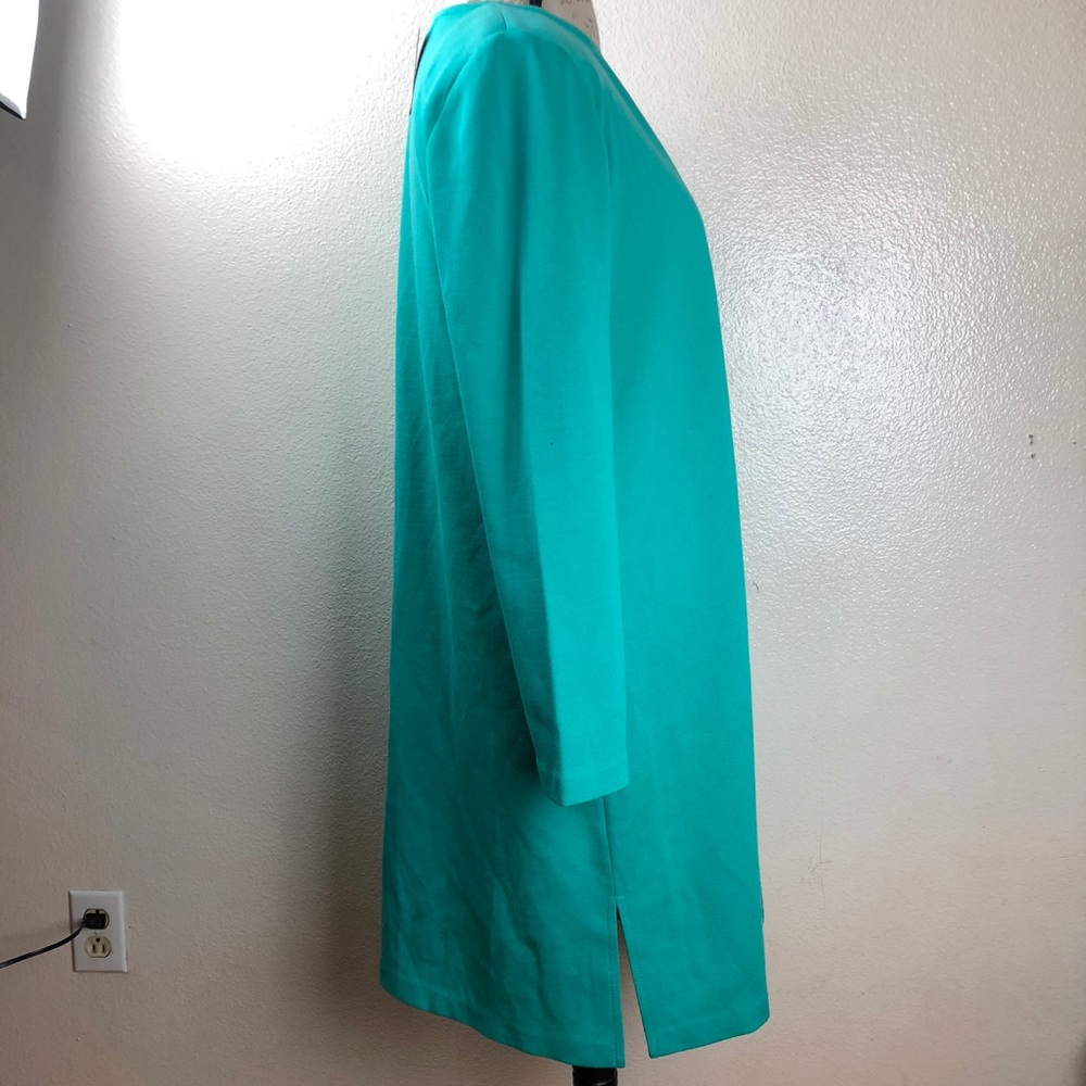 St. John Jade Knit Jacket Wool Cardigan Sz:12 - Picture 3 of 8